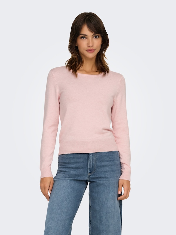 ONLY Pullover 'ONLVENICE LIFE' In Rosa
