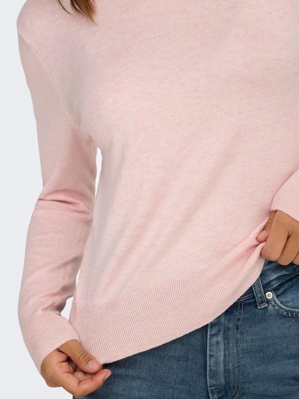 ONLY Pullover 'ONLVENICE LIFE' In Rosa