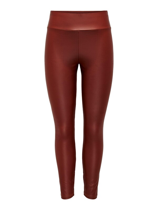 ONLY regular Leggings 'COOL' in Rosso Scuro