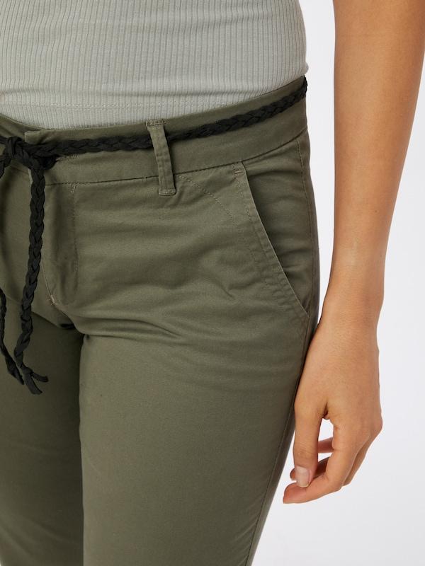 ONLY Regular Pantaloni Chino 'Evelyn' In Verde