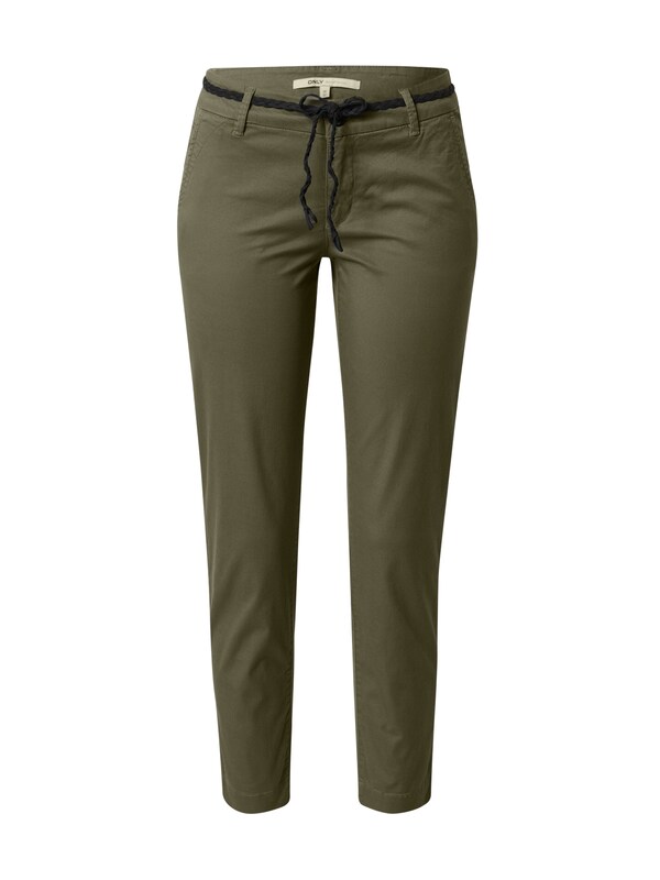 ONLY regular Pantaloni chino 'Evelyn' in Verde