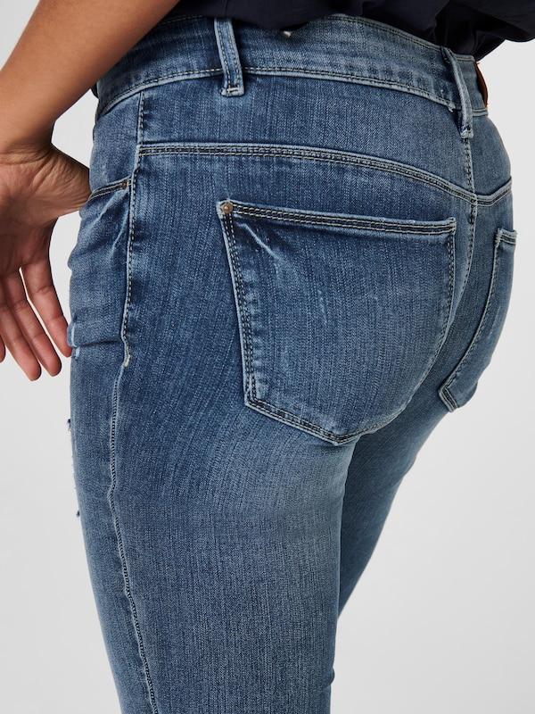 ONLY Skinny Jeans 'Coral' In Blu Denim