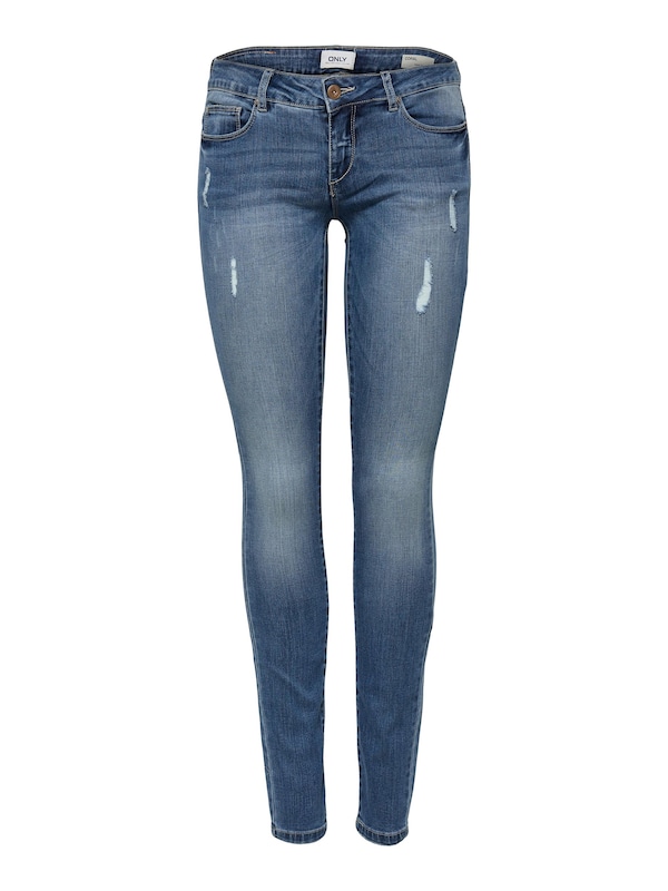 ONLY Skinny Jeans 'Coral' in Blu Denim