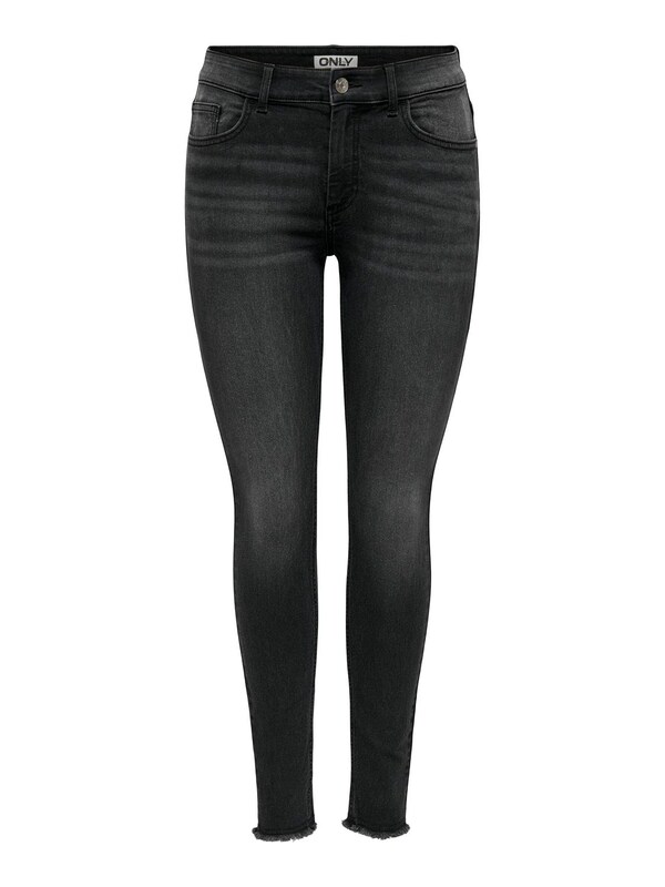 ONLY Skinny Jeans 'HUSH' in Nero Denim