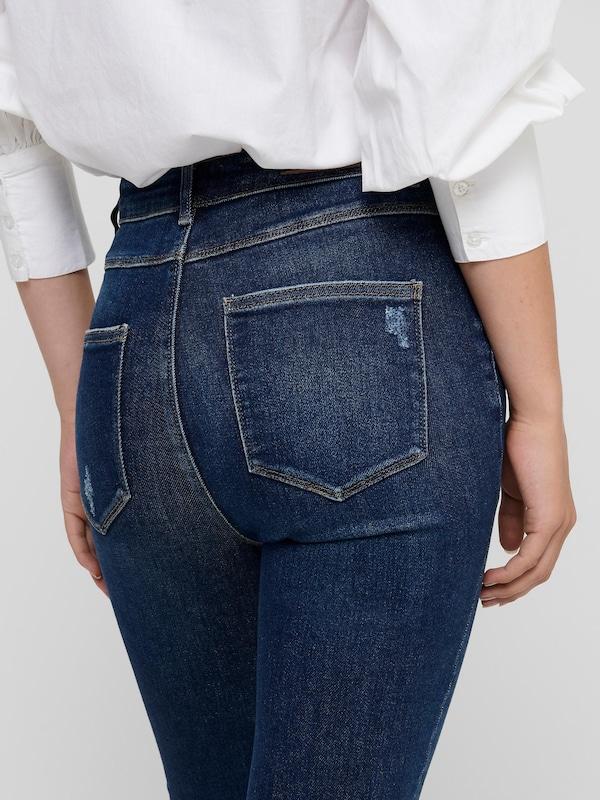 ONLY Skinny Jeans 'ONLMila' In Blu Scuro