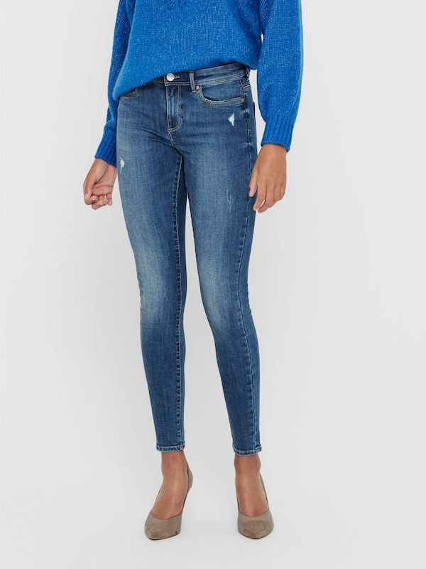 ONLY Skinny Jeans 'ONLWauw' In Blu Denim