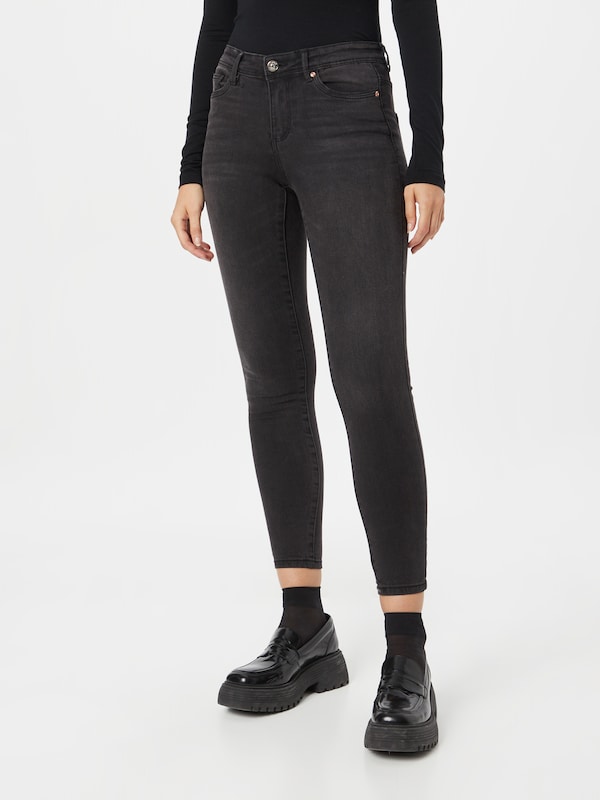 ONLY Skinny Jeans 'ONLWauw' In Nero Denim