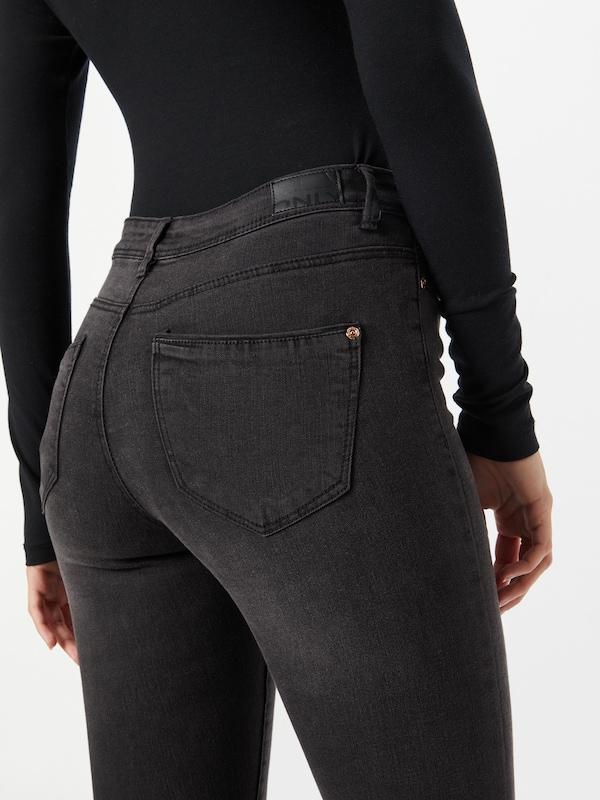 ONLY Skinny Jeans 'ONLWauw' In Nero Denim