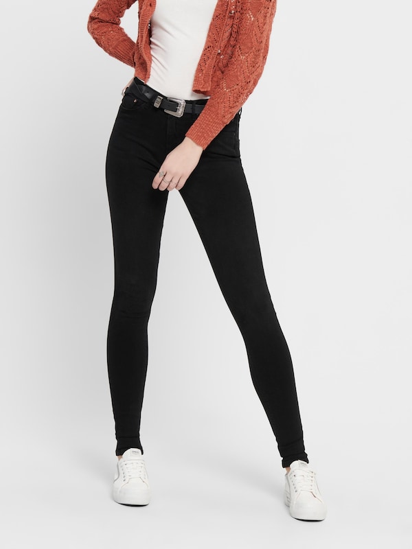 ONLY Skinny Jeans 'Paola' In Nero