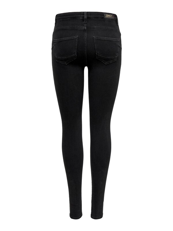 ONLY Skinny Jeans 'Power' In Nero Denim
