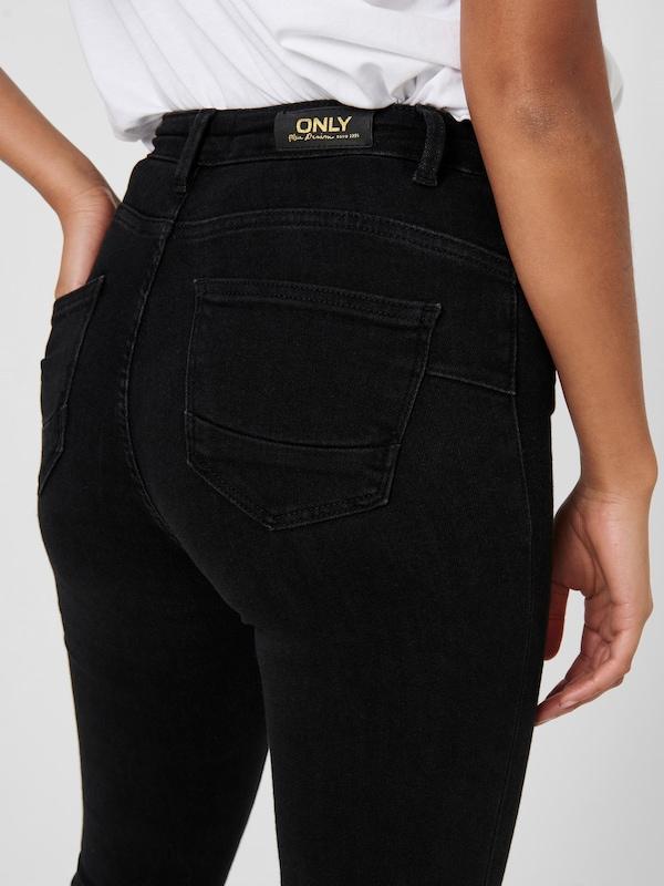 ONLY Skinny Jeans 'Power' In Nero Denim