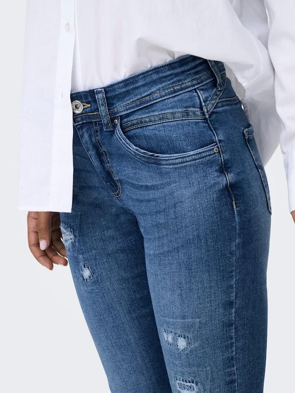 ONLY Slimfit Jeans 'ONLRush' In Blu Denim