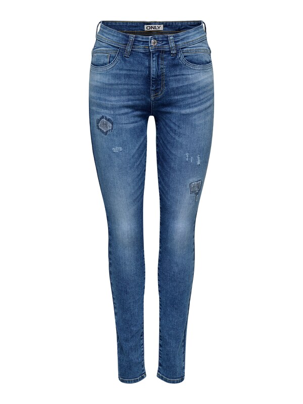 ONLY Slimfit Jeans 'ONLRush' in Blu Denim