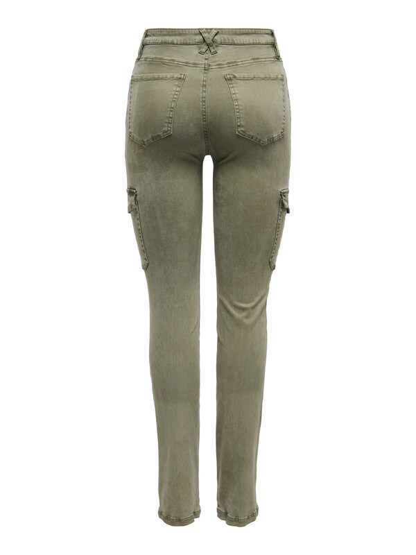 ONLY Slimfit Pantaloni Cargo 'ONLBrandy' In Oliva