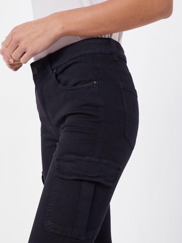 ONLY Slimfit Pantaloni Cargo 'ONLMissouri' In Nero