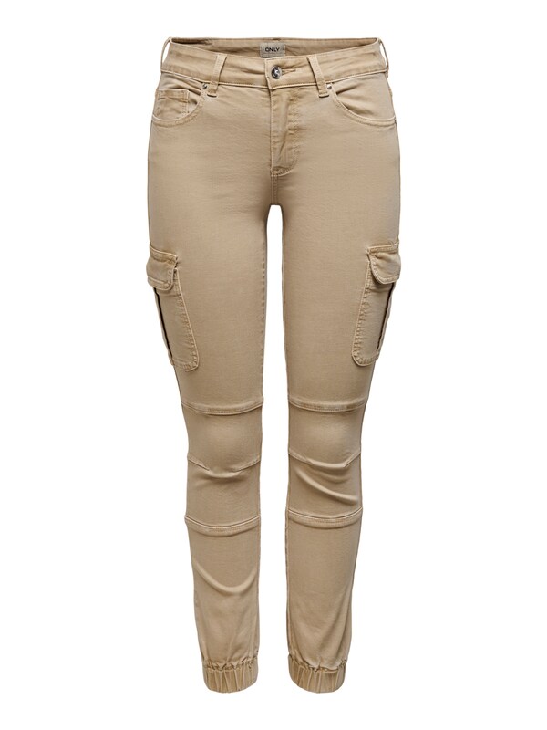 ONLY Slimfit Pantaloni cargo 'ONLMissouri' in Sabbia
