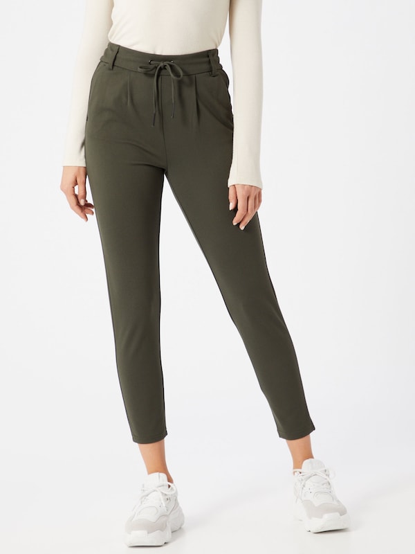 ONLY Slimfit Pantaloni Con Pieghe 'ONLPoptrash' In Cachi