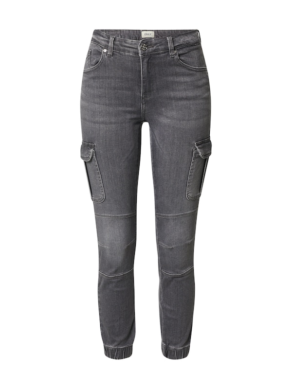 ONLY Tapered Jeans cargo 'ONLMissouri' in Grigio Denim