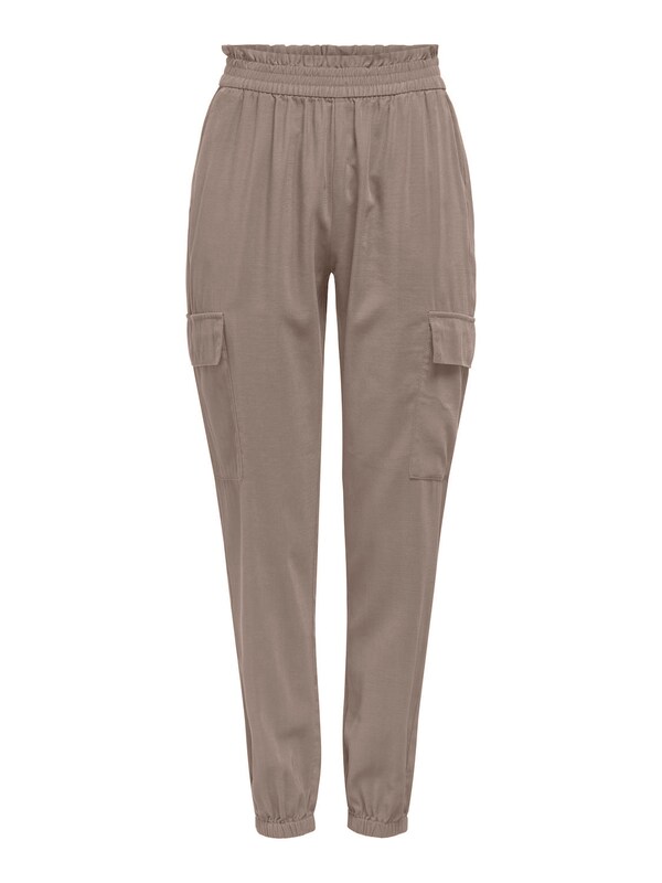 ONLY Tapered Pantaloni cargo 'ONLARIS' in Mocca