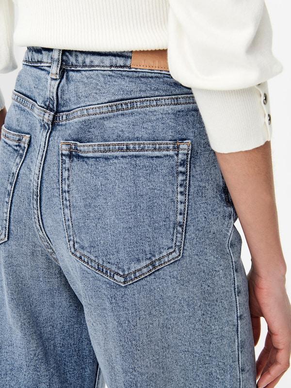 ONLY Wide Leg Jeans 'Juicy' In Blu