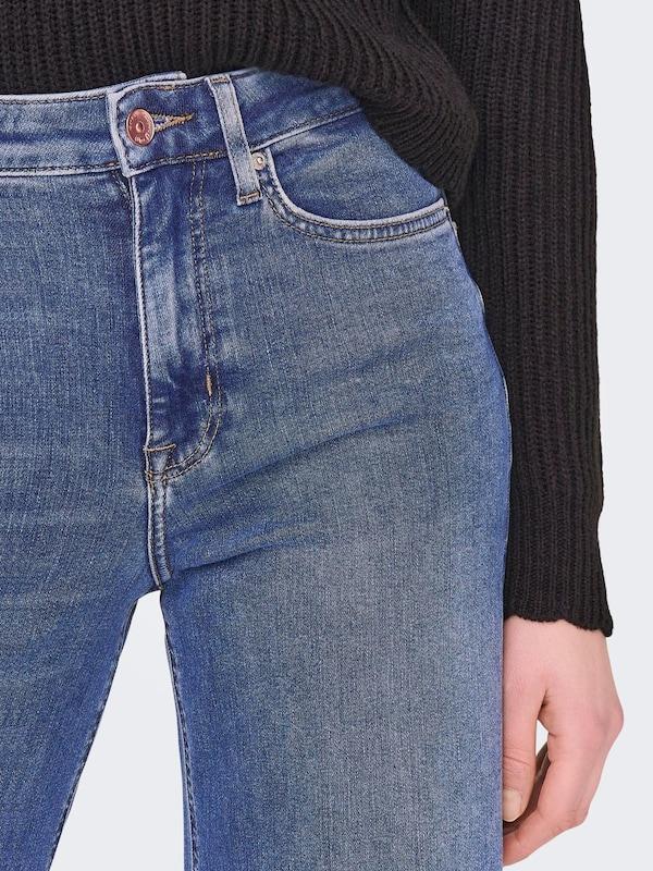 ONLY Wide Leg Jeans 'ONLMadison' In Blu Denim