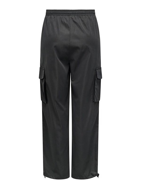 ONLY Wide Leg Pantaloni Cargo 'ONLCashi' In Grigio Scuro