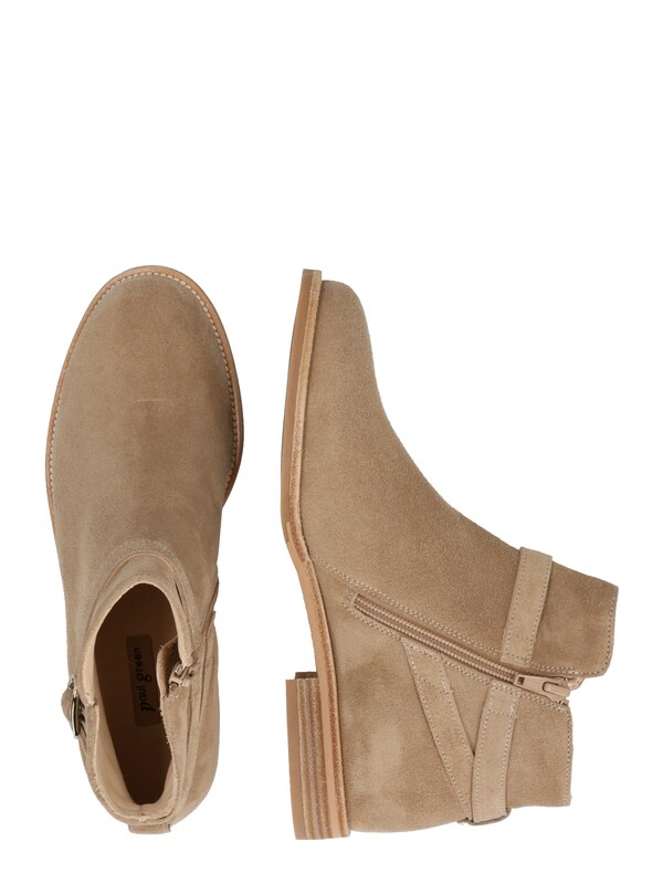 Paul Green Ankle Boots In Sabbia