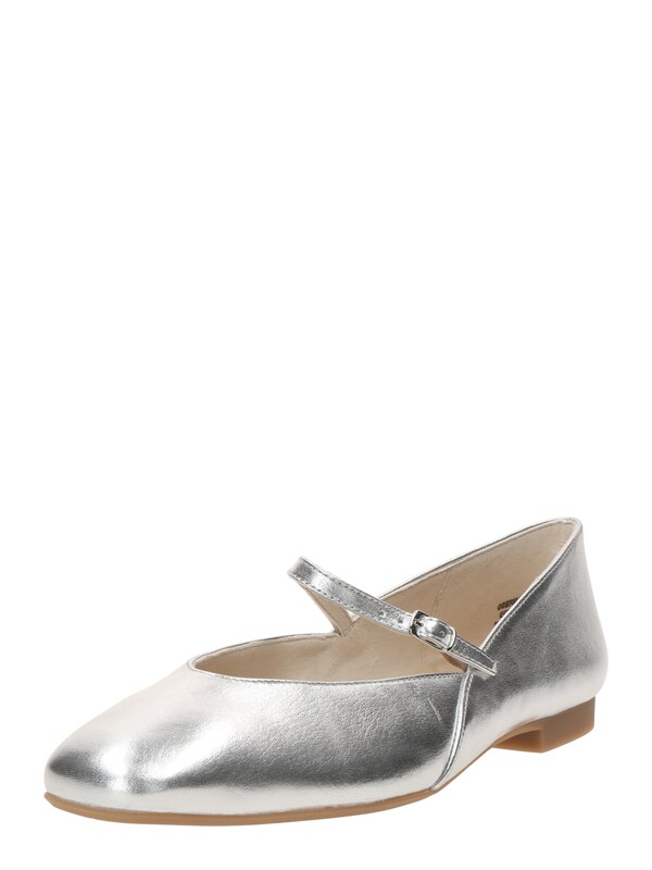 Paul Green Ballerina con cinturino in Argento