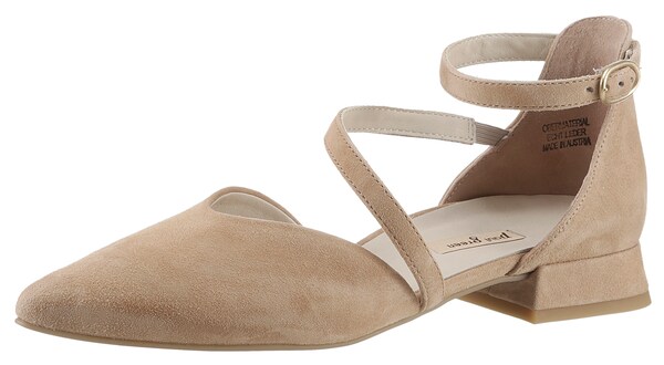 Paul Green Ballerina con cinturino in Marrone Chiaro