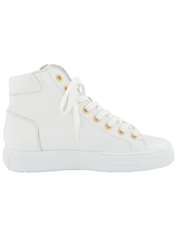 Paul Green Sneaker Alta In Bianco