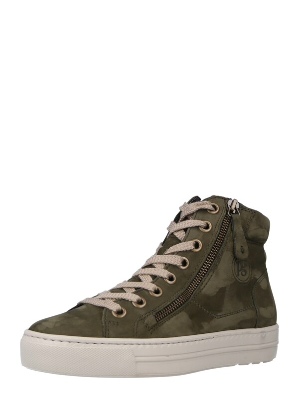 Paul Green Sneaker alta in Marrone