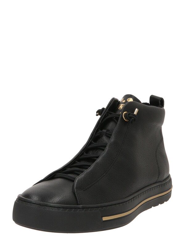 Paul Green Sneaker Alta In Nero