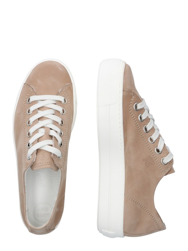 Paul Green Sneaker Bassa In Beige