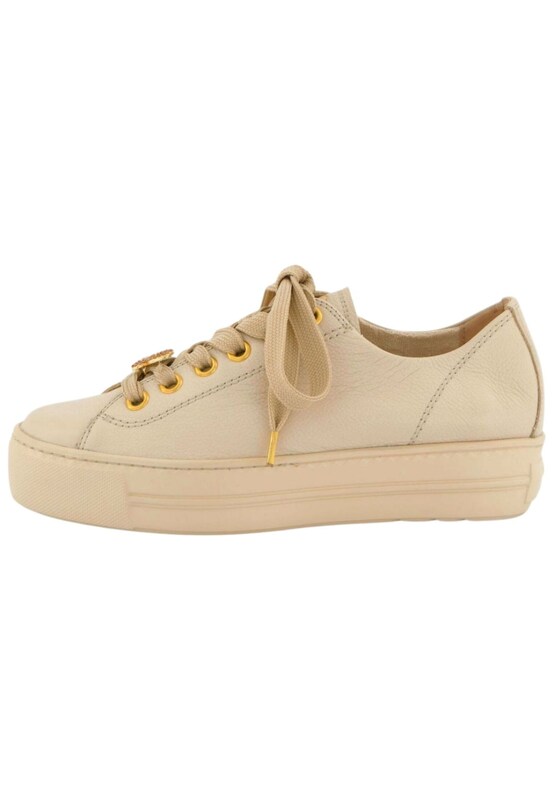 Paul Green Sneaker Bassa In Beige