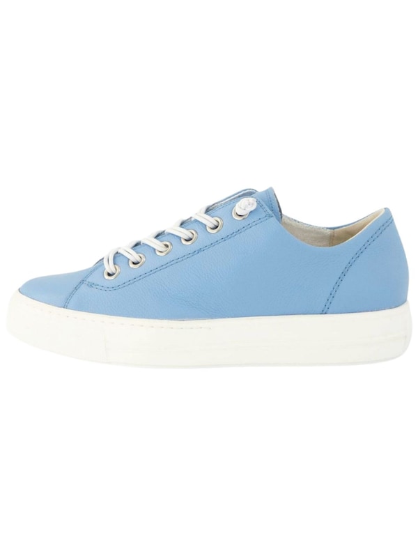 Paul Green Sneaker Bassa In Blu Cielo