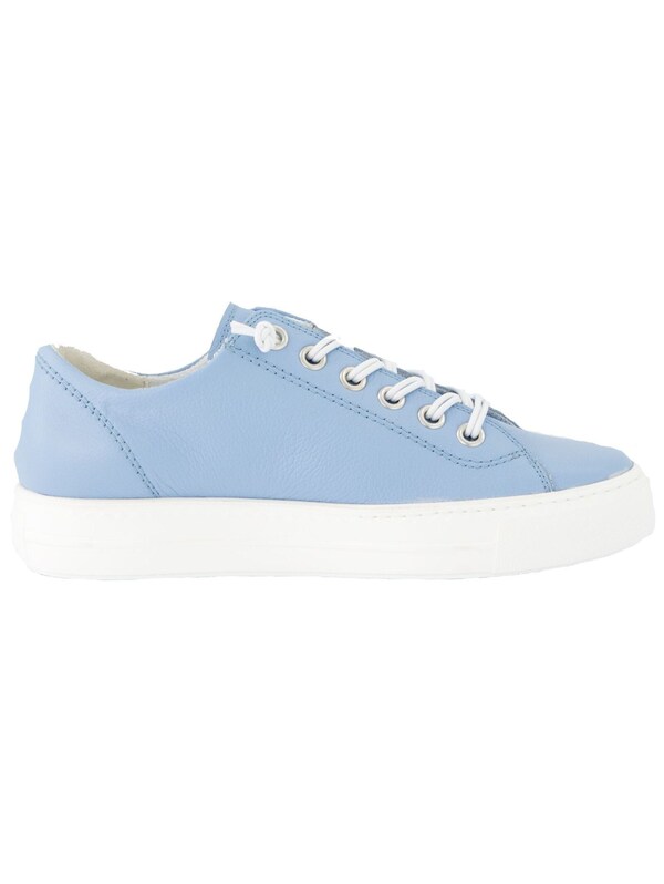Paul Green Sneaker Bassa In Blu Cielo