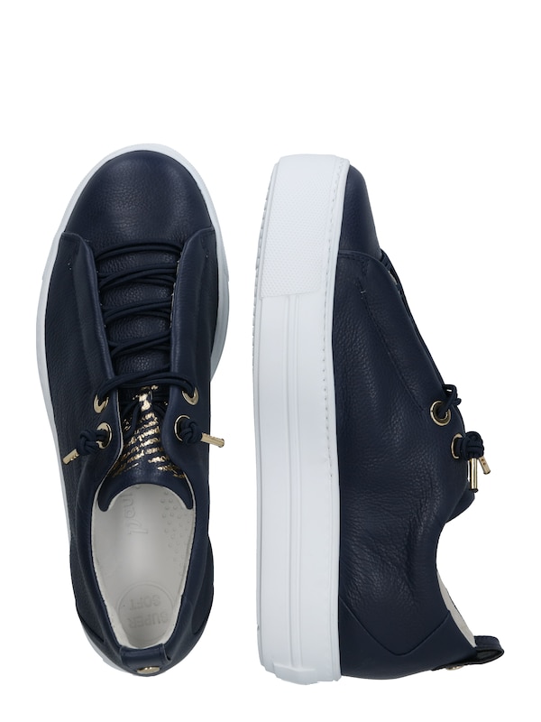 Paul Green Sneaker Bassa In Blu Notte