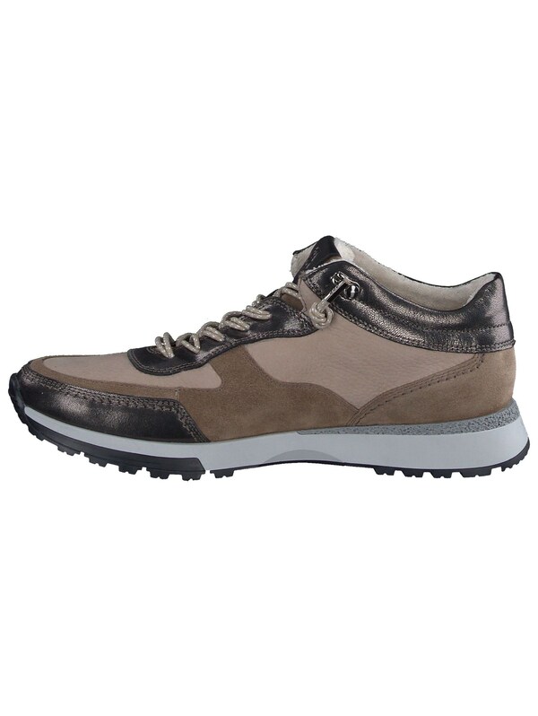 Paul Green Sneaker Bassa In Marrone Cioccolato Marrone Chiaro