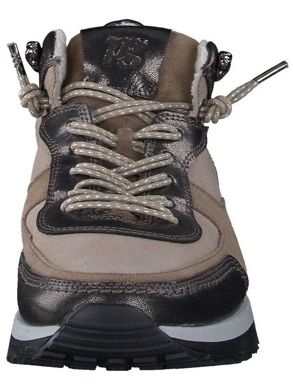 Paul Green Sneaker Bassa In Marrone Cioccolato Marrone Chiaro