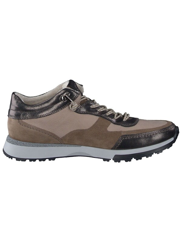 Paul Green Sneaker Bassa In Marrone Cioccolato Marrone Chiaro