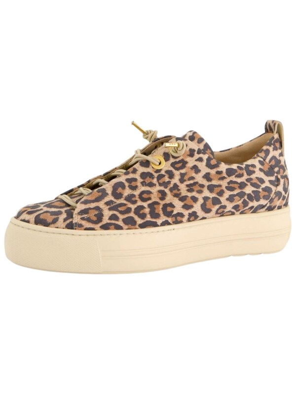 Paul Green Sneaker bassa 'Pauls' in Marrone Chiaro Marrone Scuro