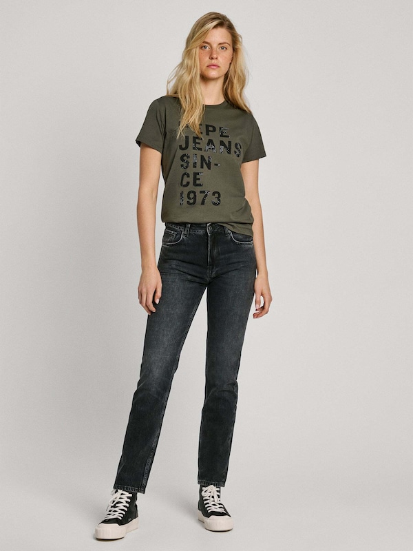 Pepe Jeans Regular Jeans In Nero Denim