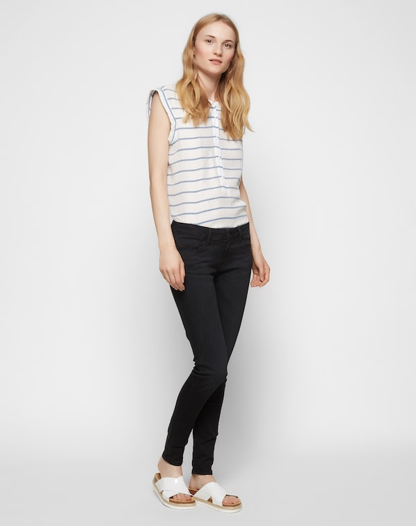 Pepe Jeans Skinny Jeans 'Soho' In Nero Denim