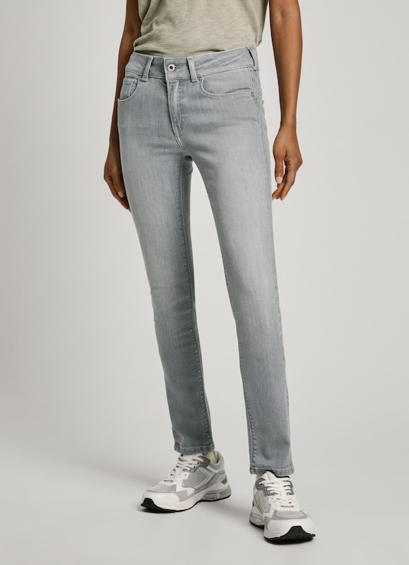 Pepe Jeans Slimfit Jeans In Grigio Denim