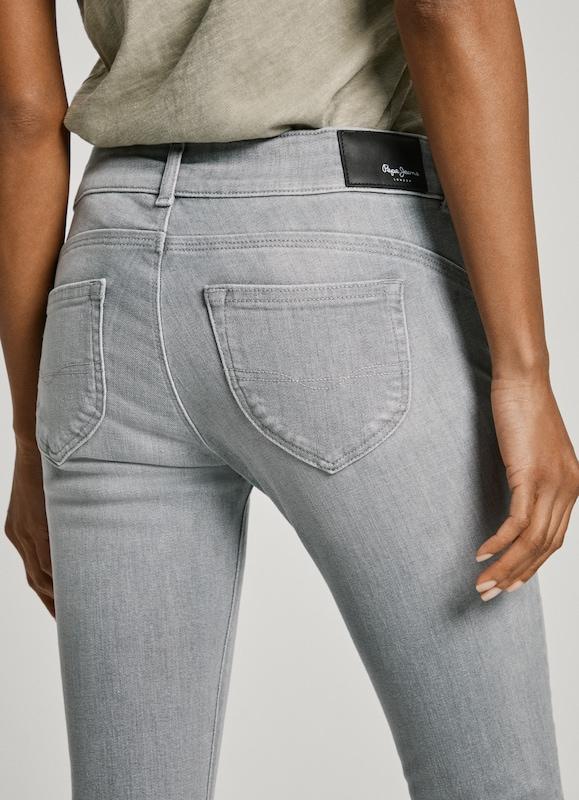 Pepe Jeans Slimfit Jeans In Grigio Denim
