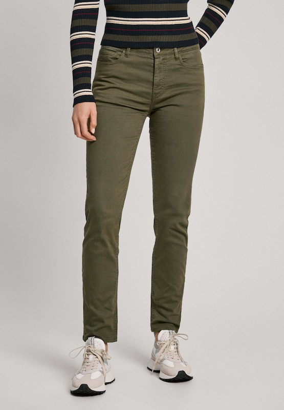 Pepe Jeans Slimfit Jeans ' THELMA ' In Verde