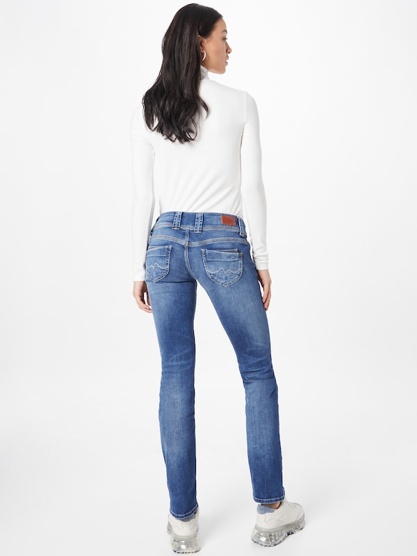 Pepe Jeans Slimfit Jeans 'Venus' In Blu Scuro