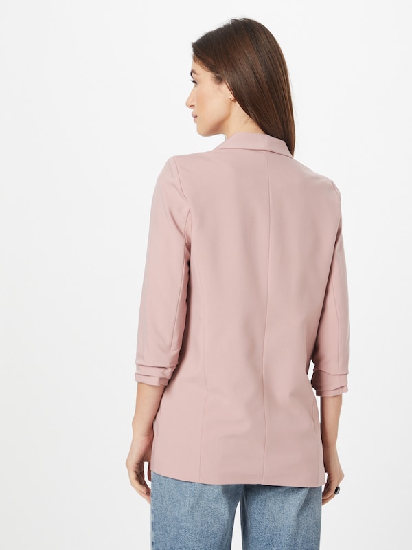 PIECES Blazer 'PCBosella' In Rosa Chiaro