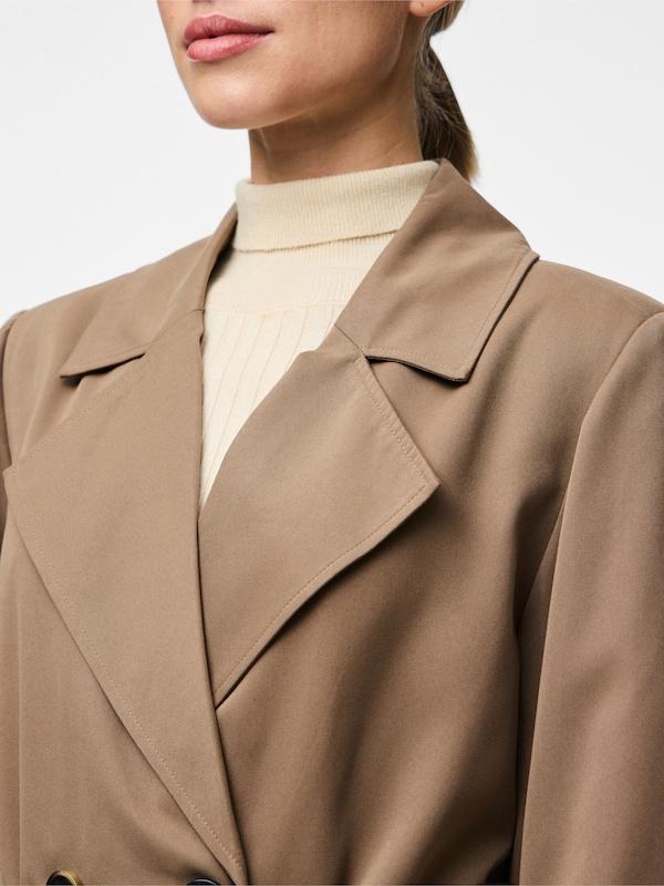 PIECES Cappotto Di Mezza Stagione 'PCScarlett' In Broccato