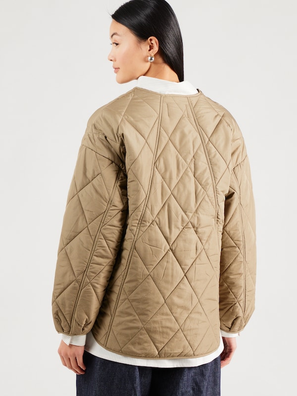 PIECES Giacca Di Mezza Stagione 'PCStella' In Cachi